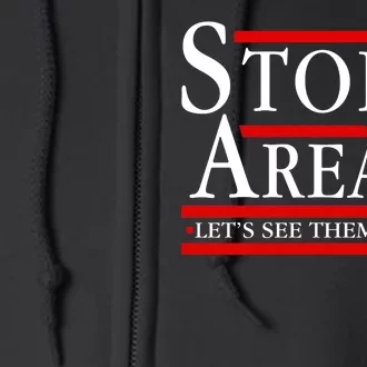 Storm Area 51 Campaign Full Zip Hoodie