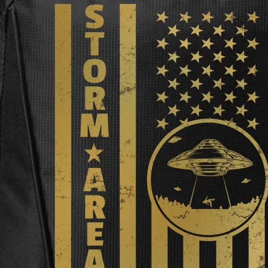 Storm Area 51 Golden Flag City Backpack