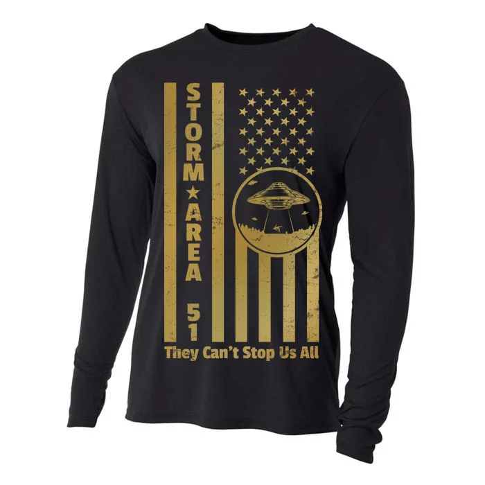 Storm Area 51 Golden Flag Cooling Performance Long Sleeve Crew