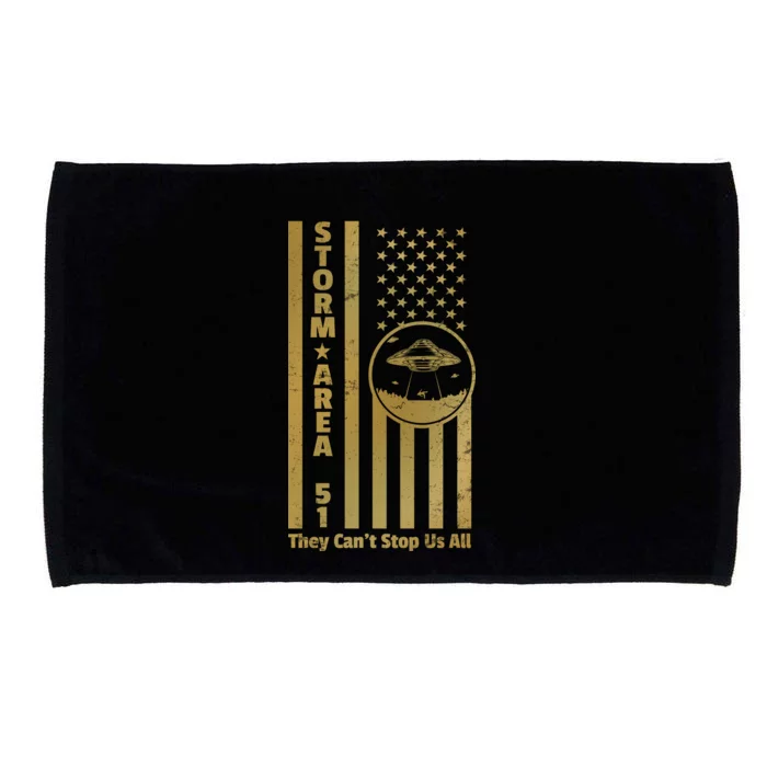 Storm Area 51 Golden Flag Microfiber Hand Towel