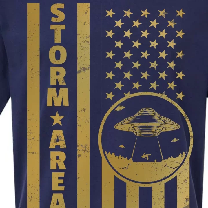 Storm Area 51 Golden Flag Sueded Cloud Jersey T-Shirt