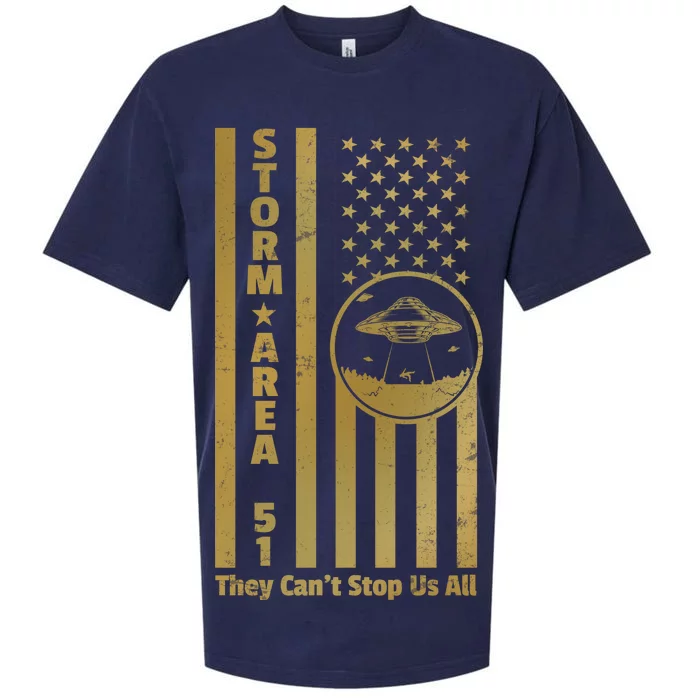 Storm Area 51 Golden Flag Sueded Cloud Jersey T-Shirt