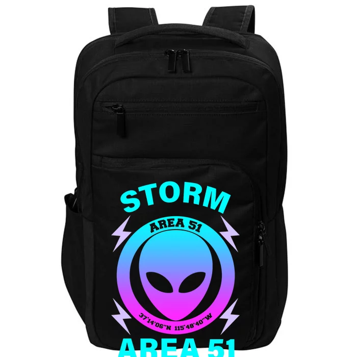 Storm Area 51 They Can't Stop Us All Impact Tech Backpack