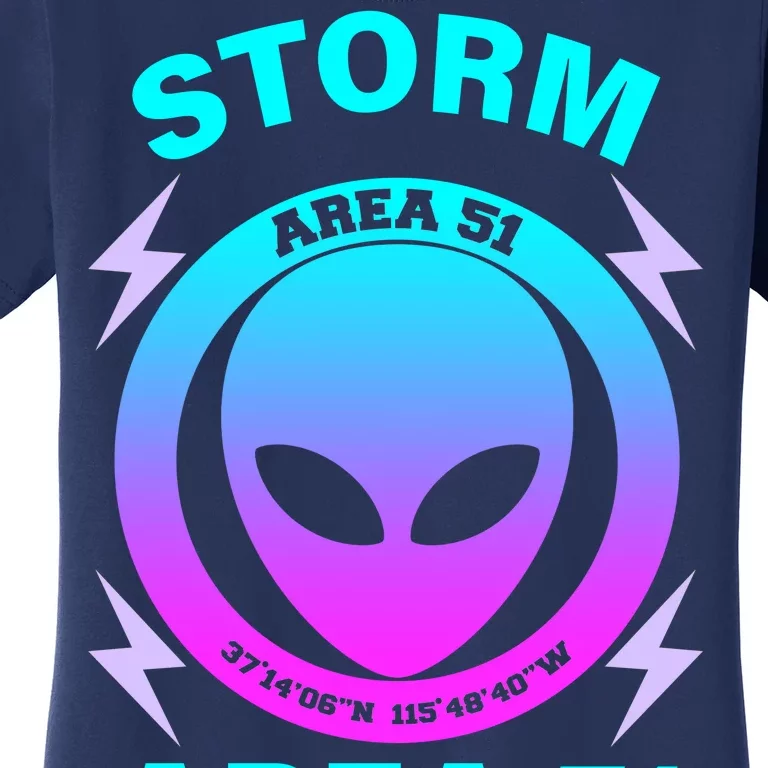 Storm Area 51 They Can't Stop Us All Women's T-Shirt