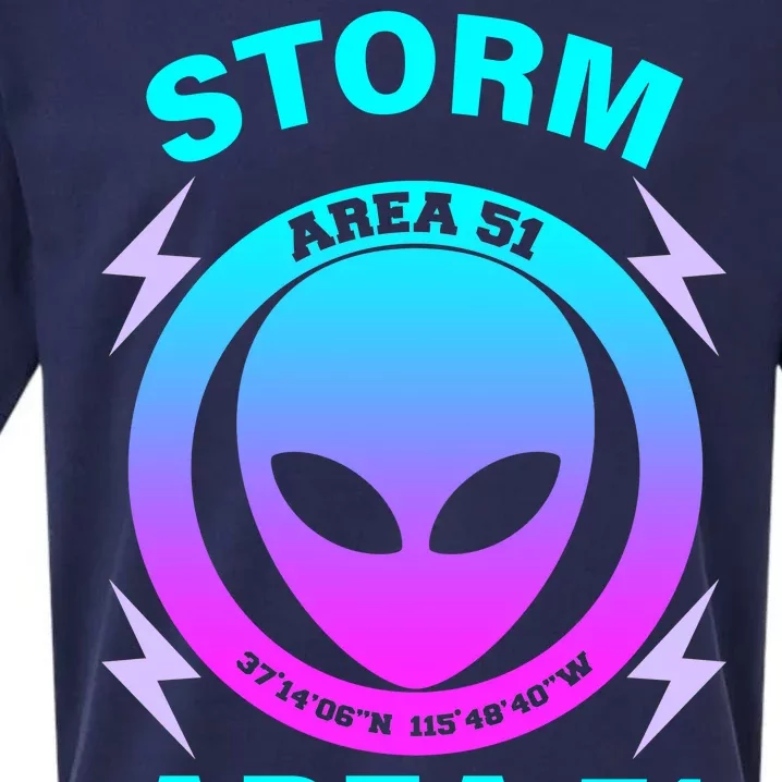 Storm Area 51 They Can't Stop Us All Sueded Cloud Jersey T-Shirt