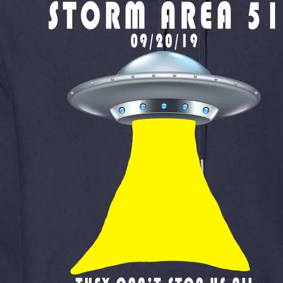 Storm Area 51 They Can't Stop Us Probably Premium Hoodie