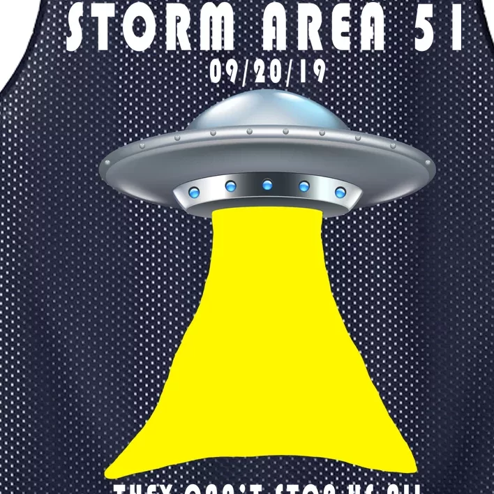 Storm Area 51 They Can't Stop Us Probably Mesh Reversible Basketball Jersey Tank