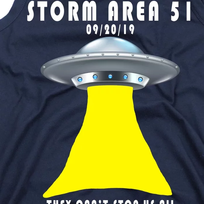 Storm Area 51 They Can't Stop Us Probably Tank Top