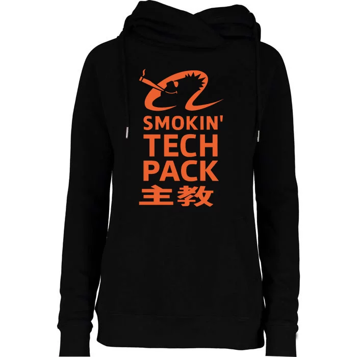 Smokin Tech Packs Womens Funnel Neck Pullover Hood