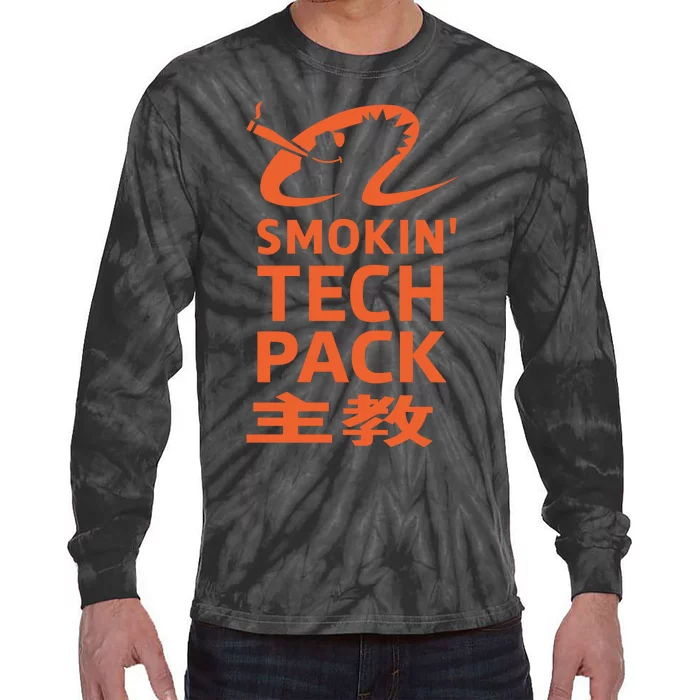 Smokin Tech Packs Tie-Dye Long Sleeve Shirt