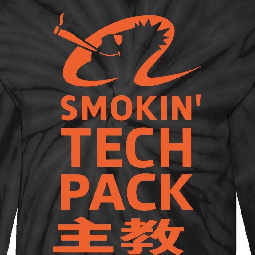 Smokin Tech Packs Tie-Dye Long Sleeve Shirt