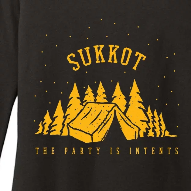 Sukkot The Party Is Intents Womens CVC Long Sleeve Shirt