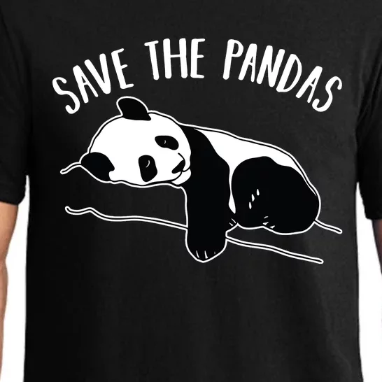 Save The Pandas Gift Pajama Set