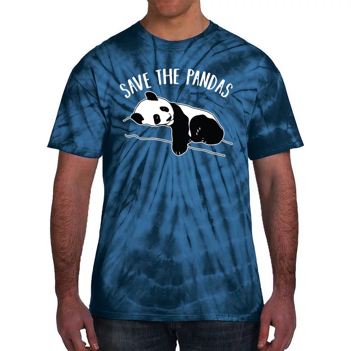 Save The Pandas Gift Tie-Dye T-Shirt