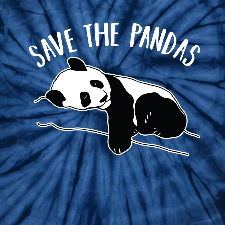 Save The Pandas Gift Tie-Dye T-Shirt