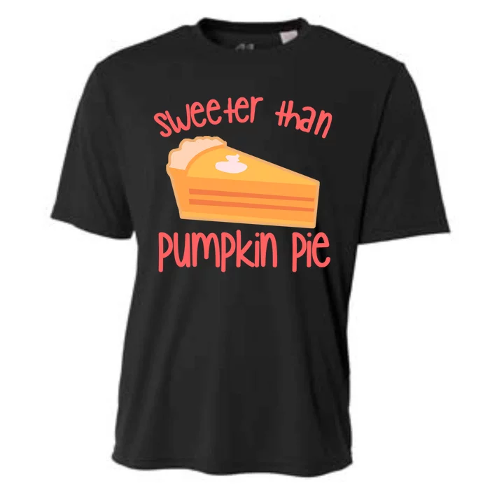 Sweeter Than Pumpkin Pie Great Gift Cooling Performance Crew T-Shirt