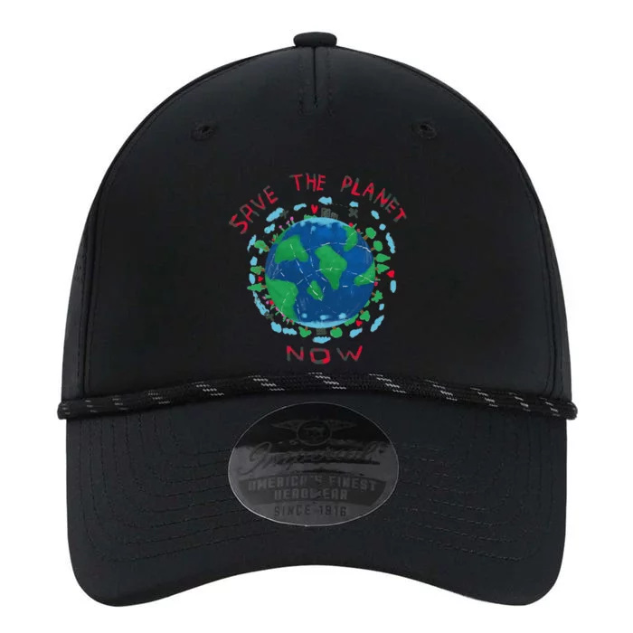 Save The Planet Earth Day Cute Drawing Gift Performance The Dyno Cap