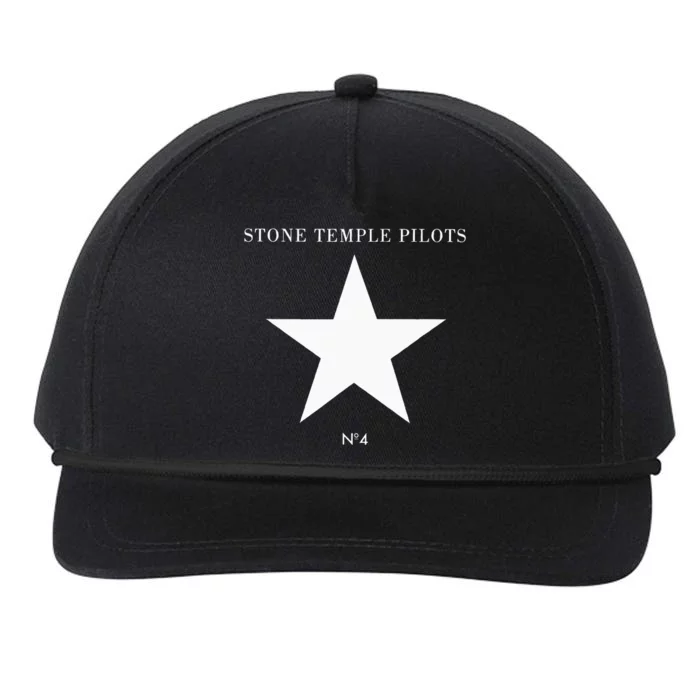 S.T.O.N.E Temple Pilots Snapback Five-Panel Rope Hat