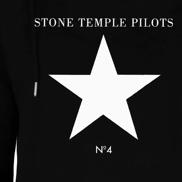 S.T.O.N.E Temple Pilots Womens Funnel Neck Pullover Hood