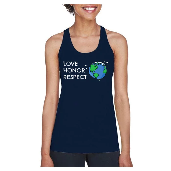 Save The Planet Earth Day Teachers,, Women Women's Racerback Tank