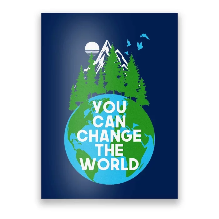 Save The Planet Mother Earth Cool Earth Day Lovers Gift Poster