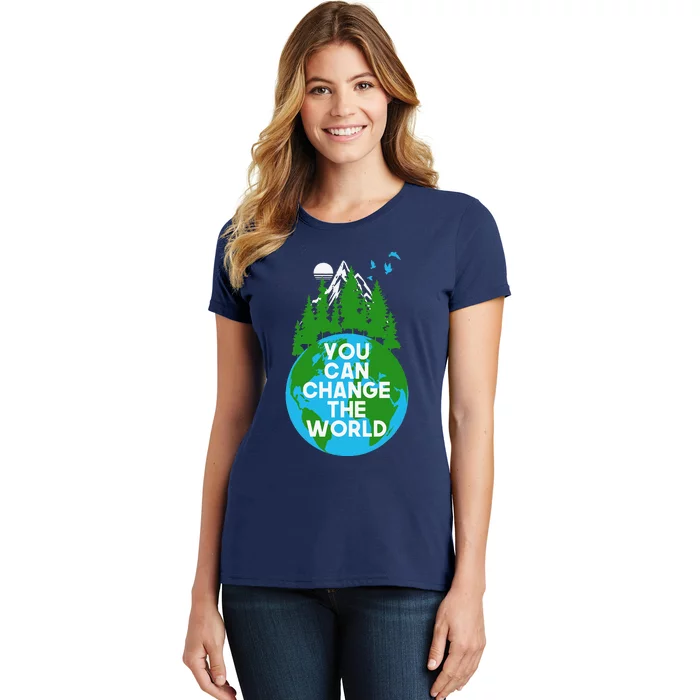 Save The Planet Mother Earth Cool Earth Day Lovers Gift Women's T-Shirt