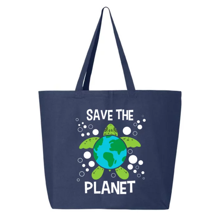 Save The Planet Environmental Protection Earth Day Climate 25L Jumbo Tote