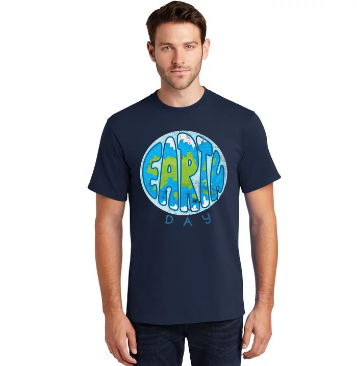 Save The Planet Earth Day Love Nature Awareness Pocket Tall T-Shirt