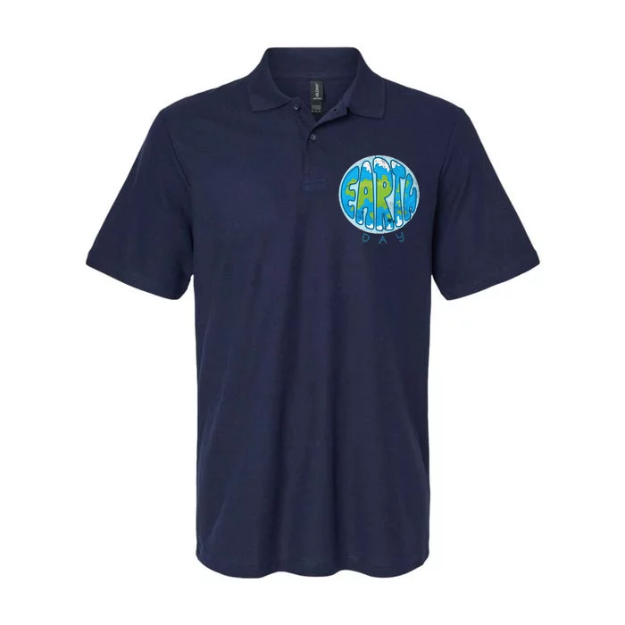 Save The Planet Earth Day Love Nature Awareness Pocket Softstyle Adult Sport Polo