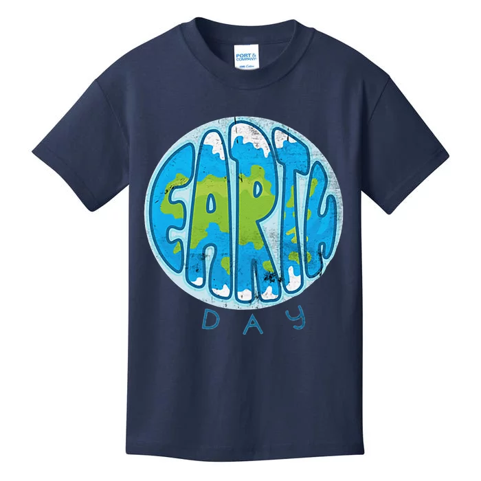 Save The Planet Earth Day Love Nature Awareness Pocket Kids T-Shirt