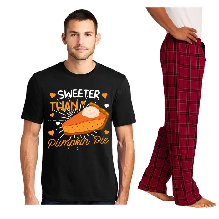 Sweeter Than Pumpkin Pie Thanksgiving Gift Pajama Set