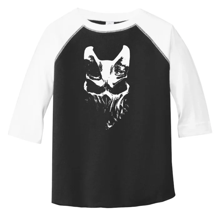 S.L.A.U.G.H.T.E.R To Prevail White Logo Mask Toddler Fine Jersey T-Shirt