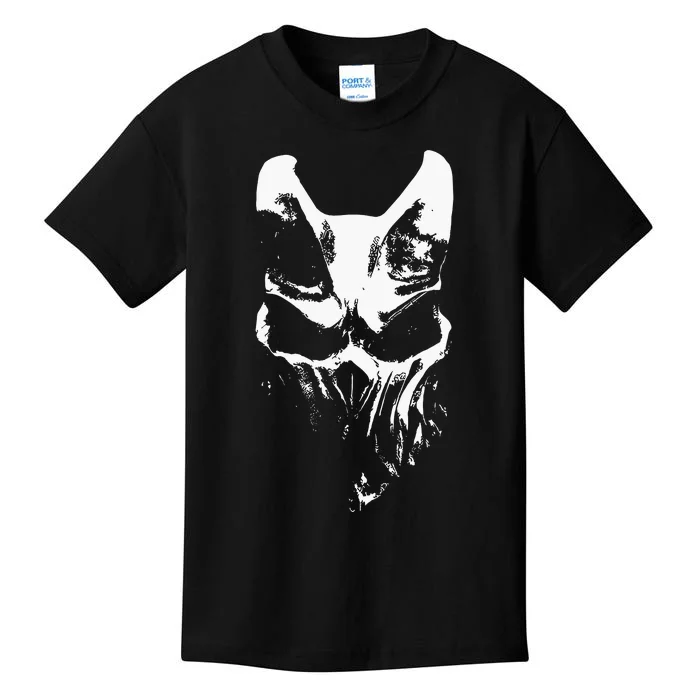 S.L.A.U.G.H.T.E.R To Prevail White Logo Mask Kids T-Shirt