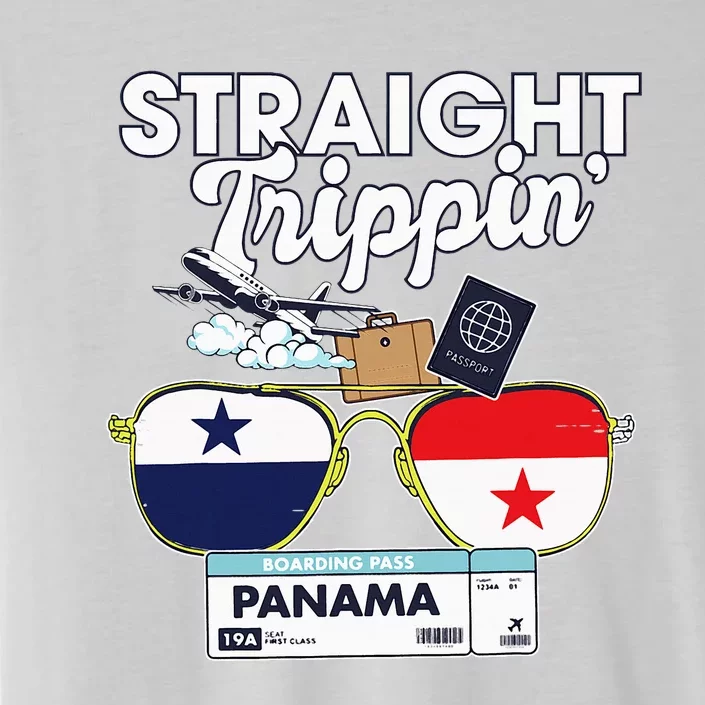 Straight Trippin Panama Vacation Travel Trip Matching ChromaSoft Performance T-Shirt