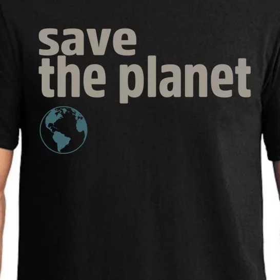 Save The Planet Happy Earth Day Gift Pajama Set