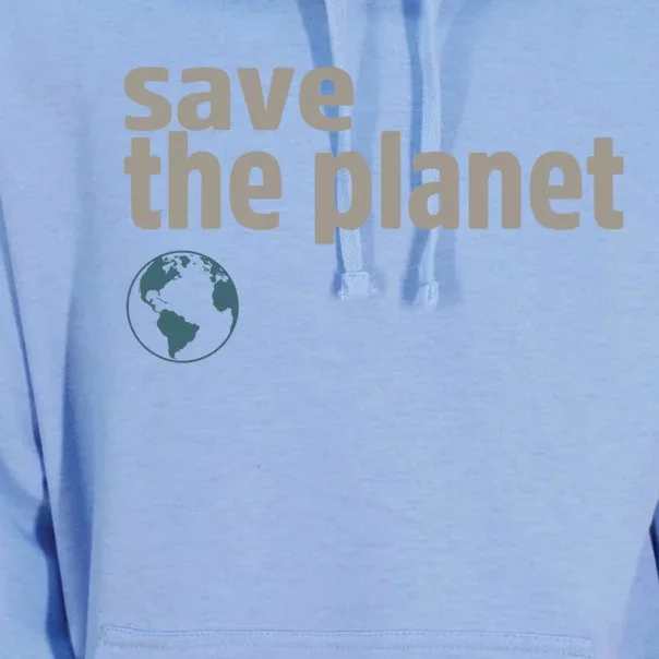 Save The Planet Happy Earth Day Gift Unisex Surf Hoodie