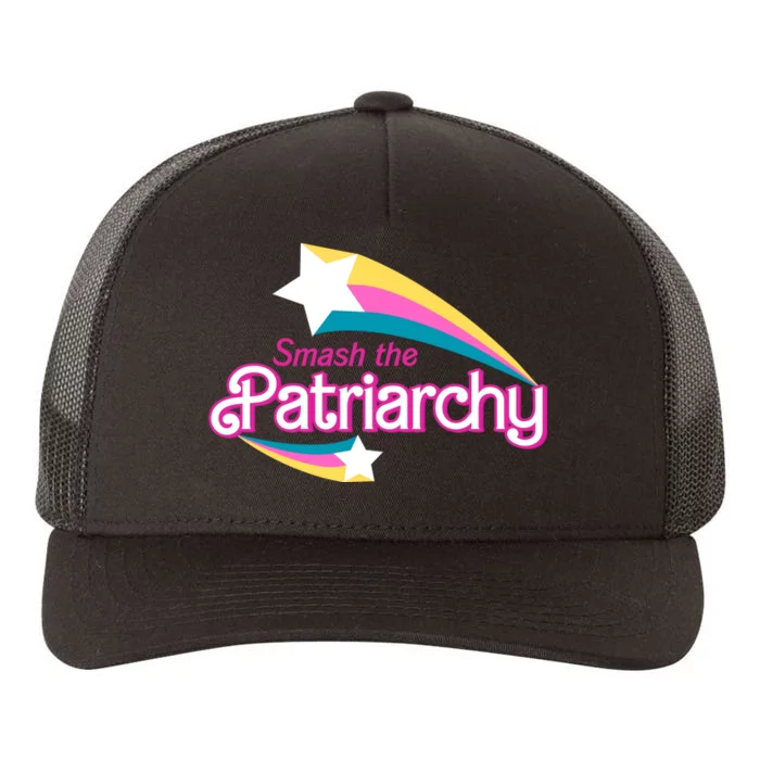 Smash The Patriarchy Feminism Yupoong Adult 5-Panel Trucker Hat