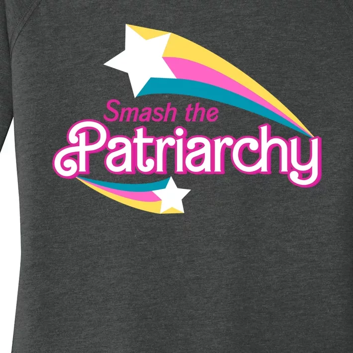 Smash The Patriarchy Feminism Women's Perfect Tri Tunic Long Sleeve Shirt