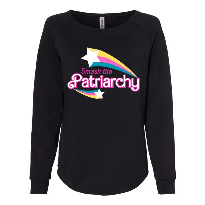 Smash The Patriarchy Feminism Womens California Wash Sweatshirt