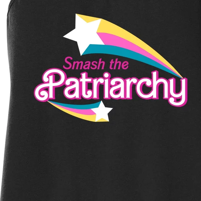 Smash The Patriarchy Feminism Women's Racerback Tank