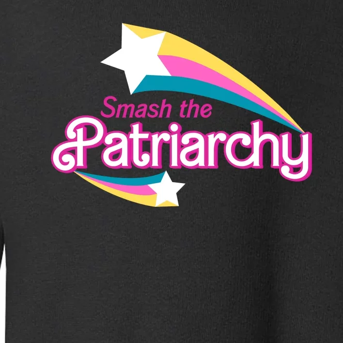 Smash The Patriarchy Feminism Toddler Sweatshirt