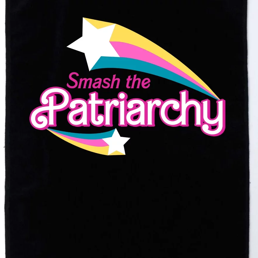 Smash The Patriarchy Feminism Platinum Collection Golf Towel