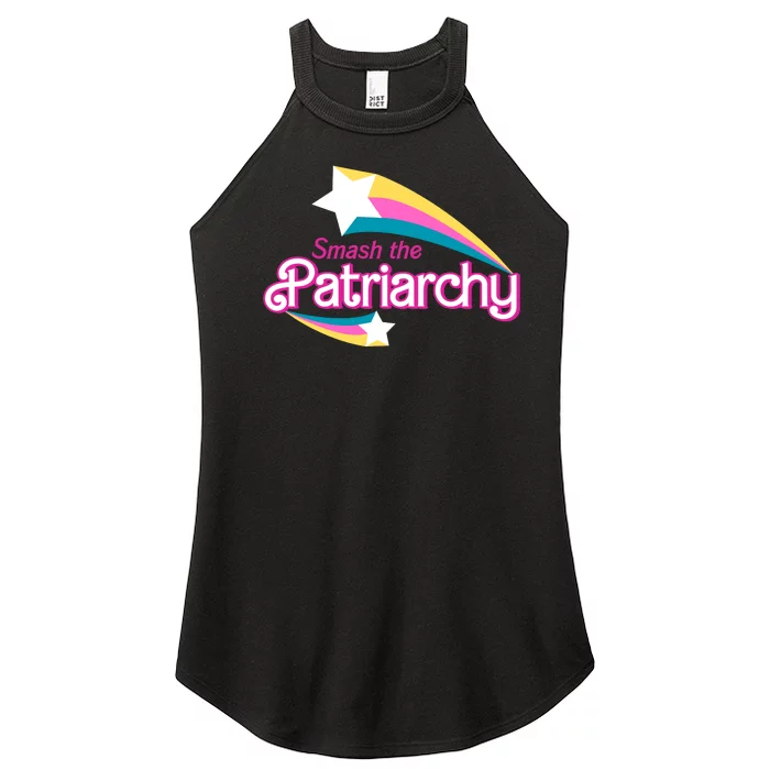 Smash The Patriarchy Feminism Women’s Perfect Tri Rocker Tank