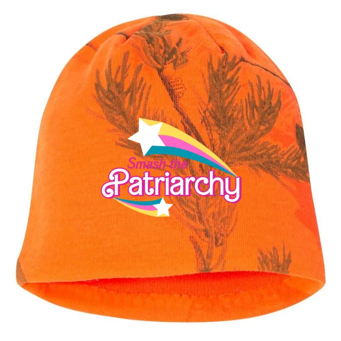 Smash The Patriarchy Feminism Kati - Camo Knit Beanie