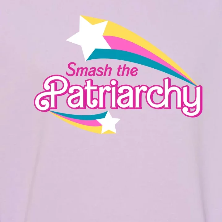 Smash The Patriarchy Feminism Garment-Dyed Sweatshirt