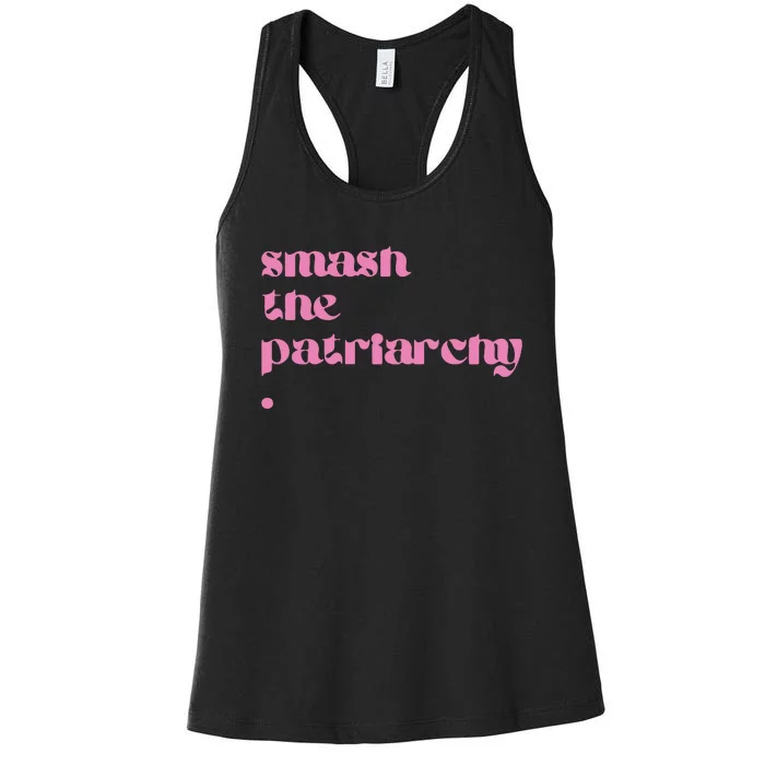 Smash The Patriarchy Women's Racerback Tank