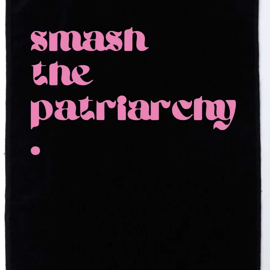 Smash The Patriarchy Platinum Collection Golf Towel