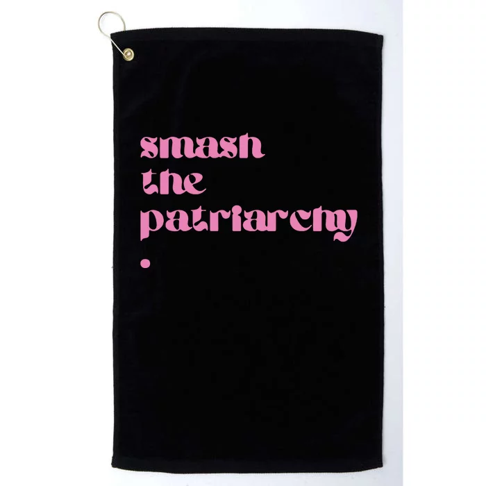 Smash The Patriarchy Platinum Collection Golf Towel