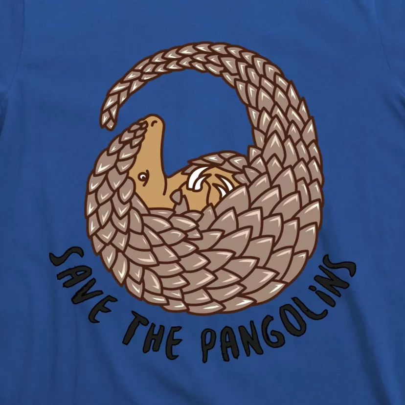 Save The Pangolins Gift Wildlife Conservation Gift T-Shirt