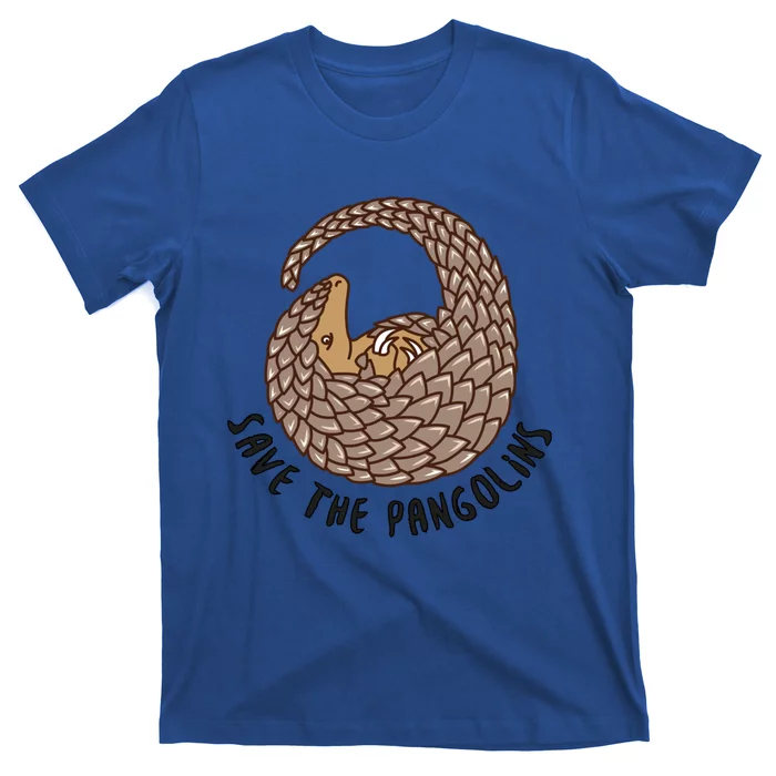 Save The Pangolins Gift Wildlife Conservation Gift T-Shirt